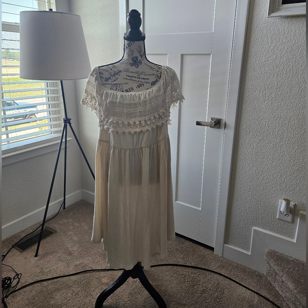 Off Shoulder Mini Dress